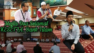 Majlis Doa Selamat - Kesatuan Eksekutif Bank Islam (KESETIA)