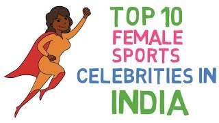 Top 10 Female Sports Celebrities in India | Famous Indian Sports Women | Sports GK Study IQ