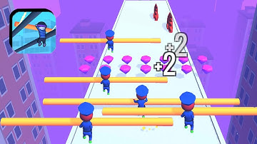 Roof Rails - All Levels Gameplay Walkthrough