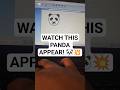 The CRAZIEST Panda Trick in MS Word! 🐼🔥#MSWord #UnicodeEmoji #PandaEmoji #WordTricks #TechShorts