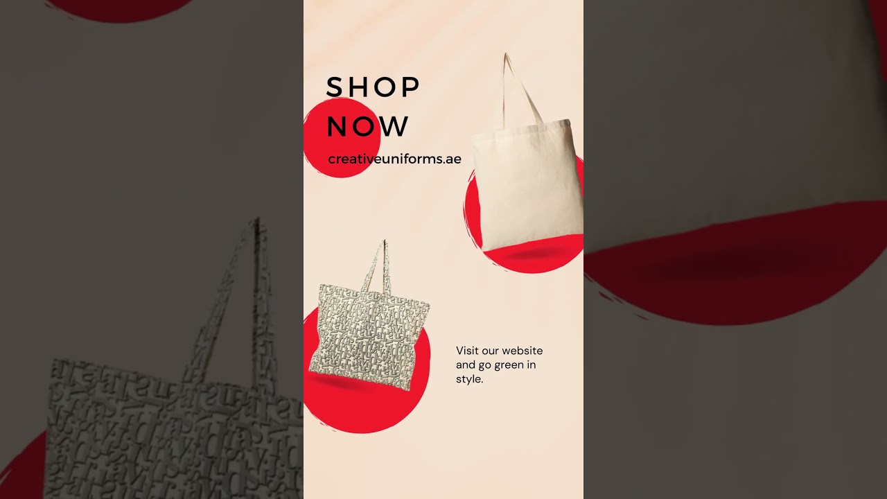 Discover our Eco Chic Tote Bags Dubai!  