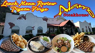 ALAMO STEAKHOUSE Lunch Menu Review / Pigeon Forge TN