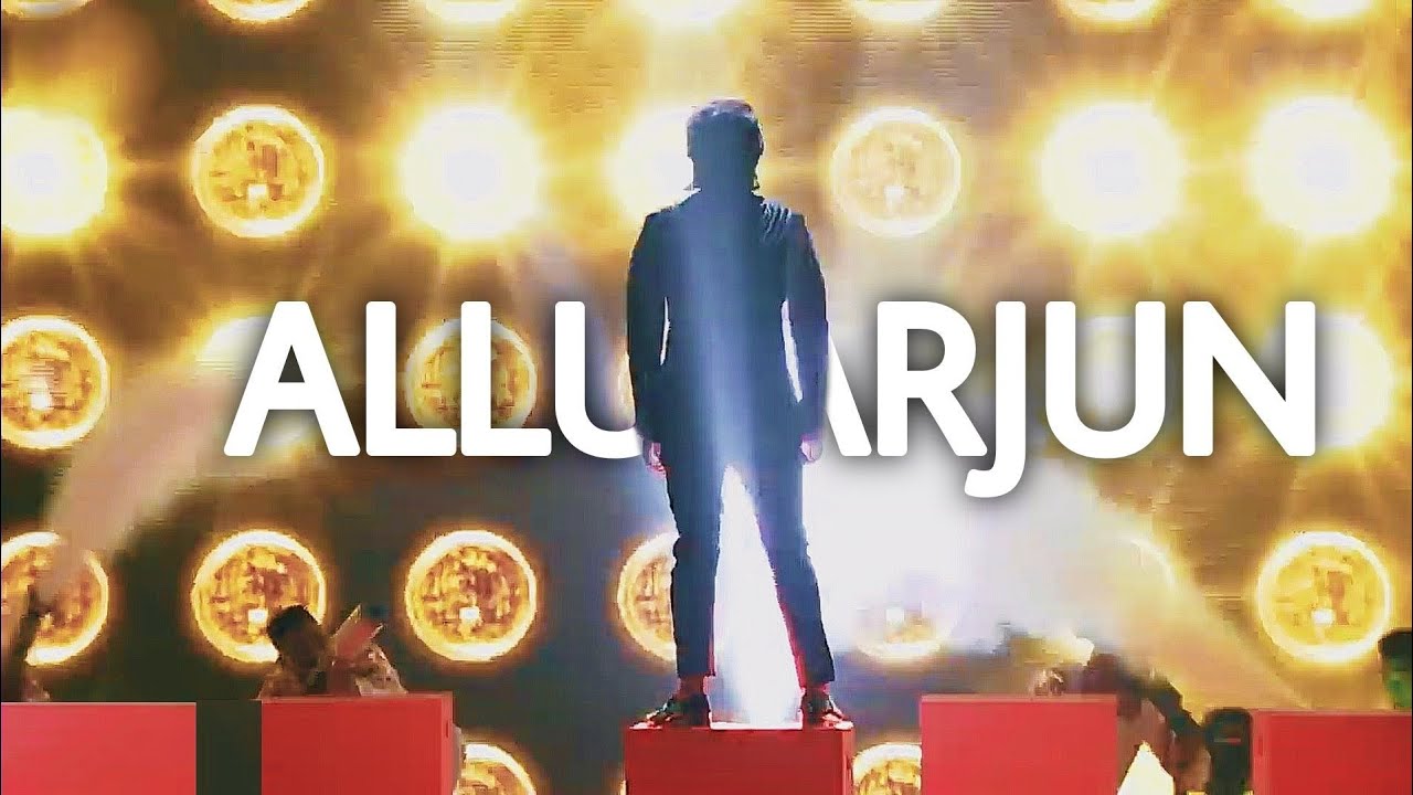 Stylish Star Allu Arjun Grand Entry @AApresentsAHA Event