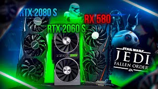 👀 RX 580 НАГНУЛА RTX 2080 Super? Star Wars JEDI: Fallen Order / Tests