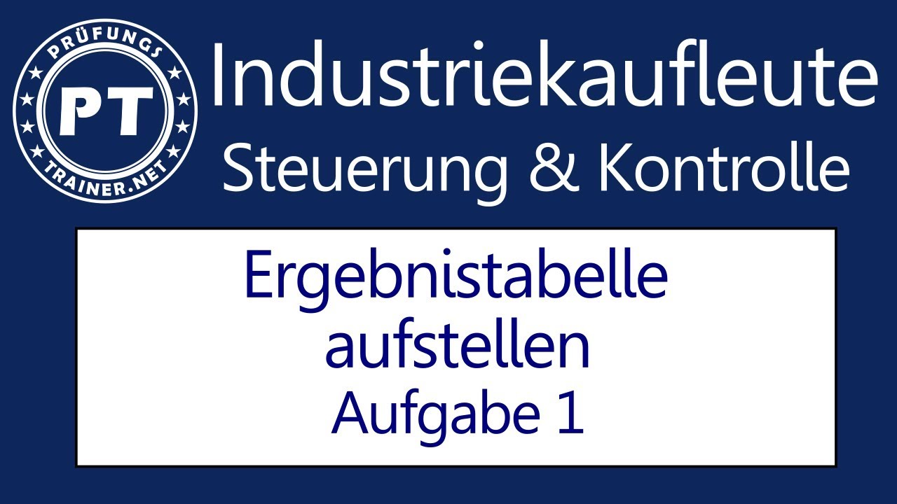 New Wie du sehr gut die Ergebnistabelle aufstellen lernst Aufgabe 1