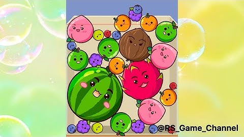 Fruit Merge: Satisfying ASMR Puzzle Game | Watermelon game #games #fruitgame #game ​@RS_Game_Channel