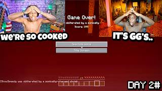 Funniest Speed & Kai Hardcore Minecraft Moments DAY 2