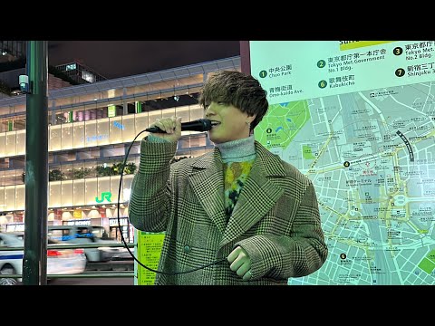 「バニラ/イヌ」きゃない cover 髙橋一輝 新宿路上ライブ 2022.11.15