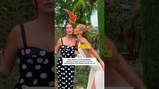 Bella Hadid Showing Love to Hailey Bieber 😍#bellahadid #haileybieber #viralshorts #shorts #trending