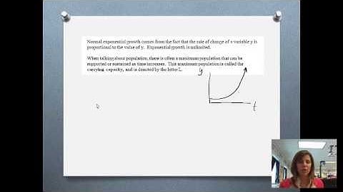 Logistic Growth - Introduction
