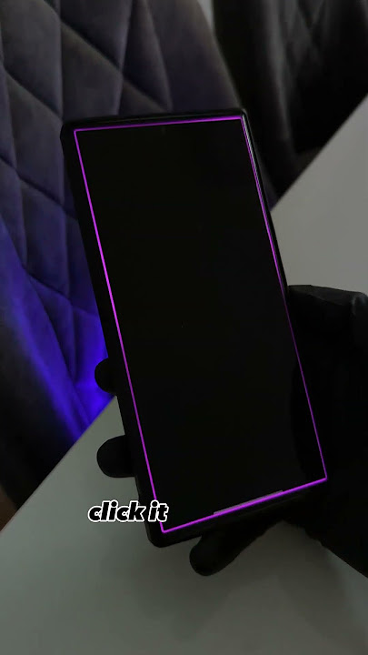 Edge Lighting for Notifications on Samsung #drfone #mobilesolutions #phonetips #samsungtips