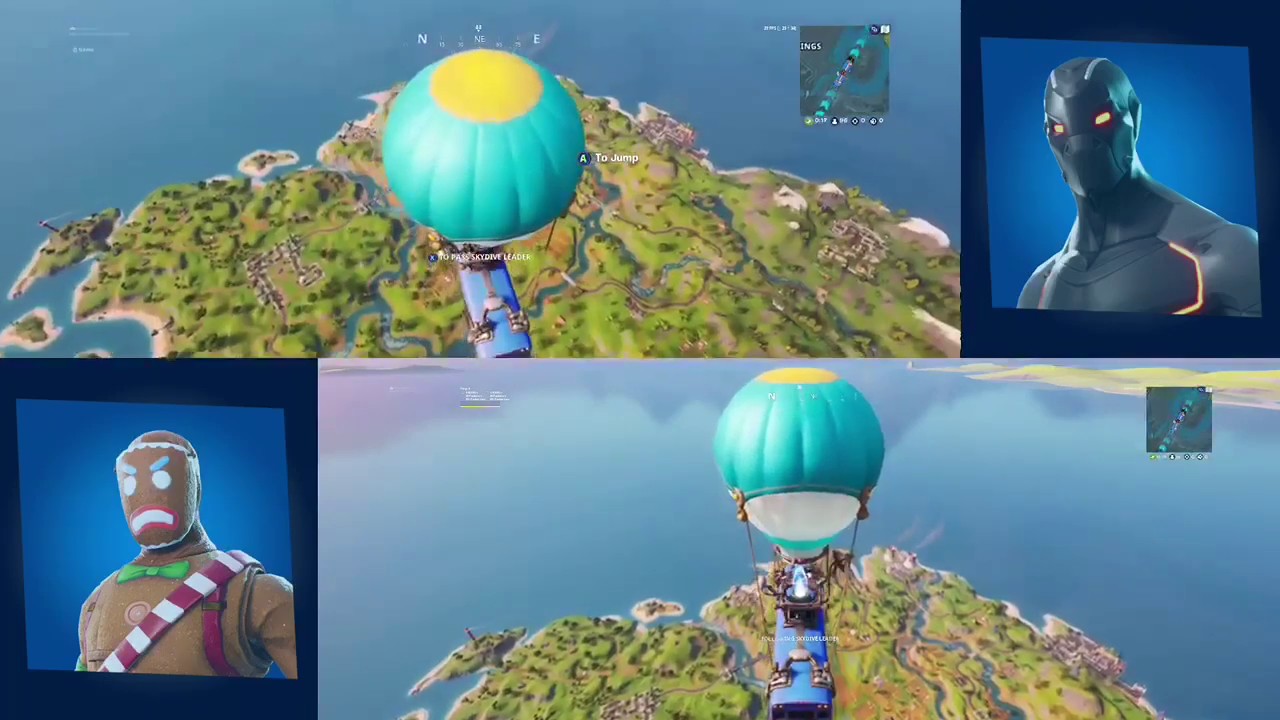 How To Do A Split Screen On Fortnite the Real Way YouTube