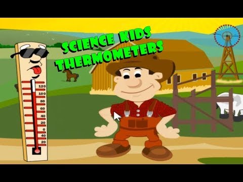 Science kids | Thermometers | How To Take Temperature - Games For