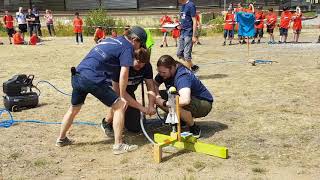 Freestyle-Physics 2019: Wasserrakete 3. Platz