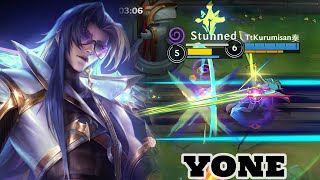 Wild Rift Yone  Top 3 Yone Gameplay Rank Grandmaster