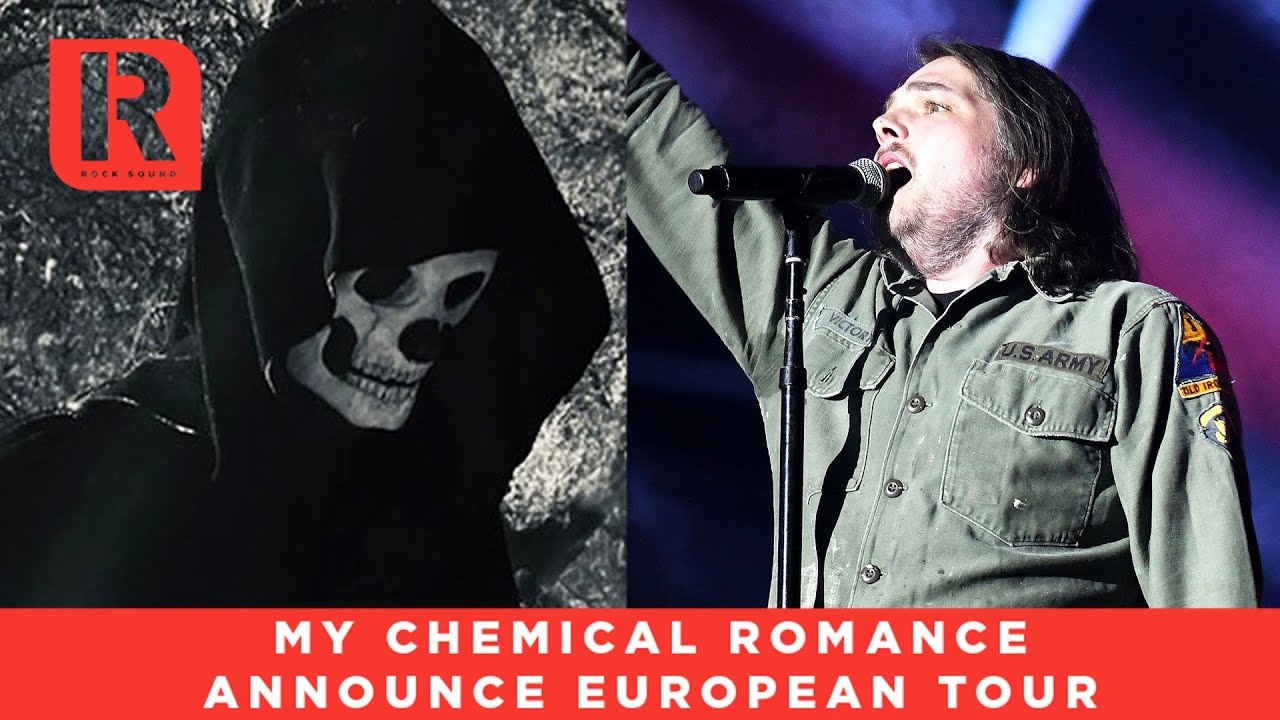 My Chemical Romance Announce European Tour & Third UK Show News YouTube