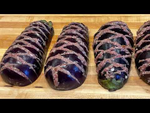 Video: Aubergine Met Vlees