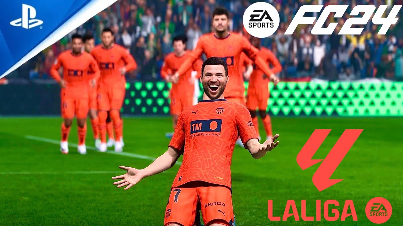 EA FC 24 - Real Madrid vs Valencia - La Liga Full Match | PS5™ [4K60 ...