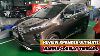 Review Xpander Warna Cokelat Bronze Tipe Ultimate - Spesifikasi Mitsubishi Matic AT Terbaru 2019