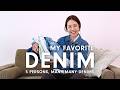【Denim&Spring】語れるデニム、魅せるデニム。5人5色の春スタイリング。