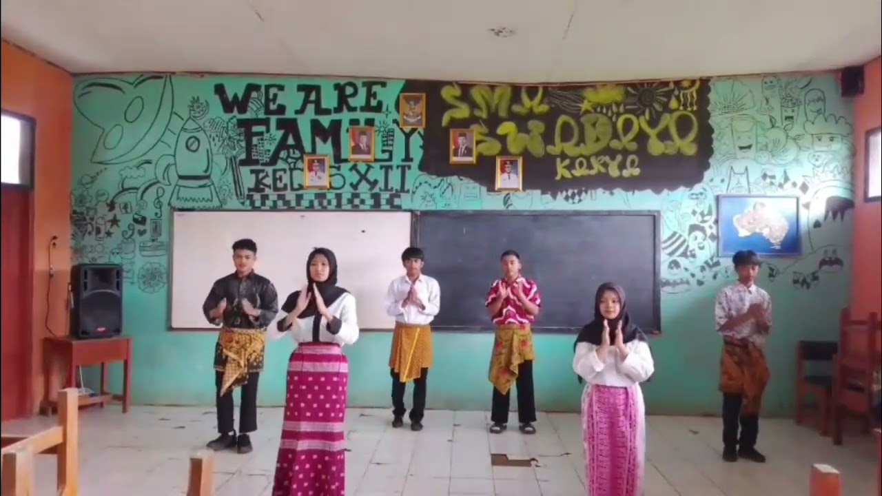 Kreasi siswa SMA swadaya karya Ciwidey