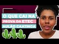 O QUE CAI NA PROVA DA ETEC | VIDEOAULA DE GEOGRAFIA: CAATINGA PARA A PROVA DA ETEC