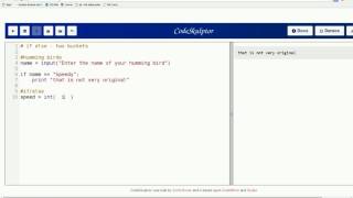 CS1030 C15 Day 3.3 –  Python - IF / ELSE structure