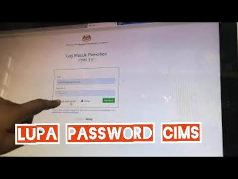 Lupa Password CIMS 3.0 ???