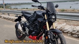 2023 Honda CB300R BS6 Modified | First in India| Detailed modification screenshot 3