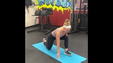 Runners Lunge to Hamstring Stretch