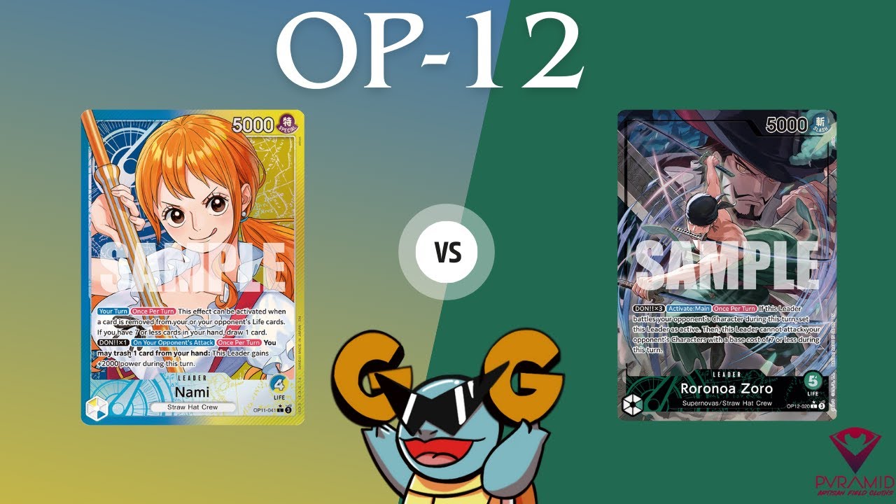 OP-12] Blue Yellow Nami Vs Green Zoro! Finals! - YouTube