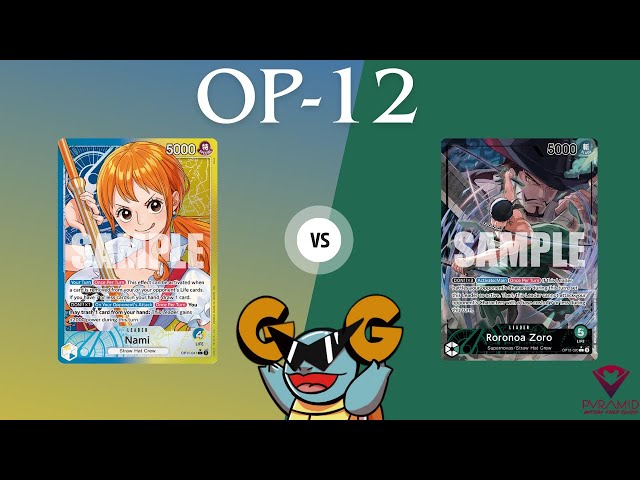 OP-12] Blue Yellow Nami Vs Green Zoro! Finals! - YouTube