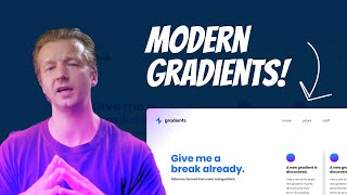 Modern GRADIENT Trends in UI Design