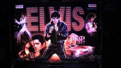 Stern Elvis Pinball w Cointaker LEDs