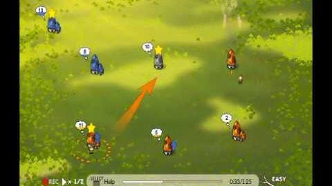 Mushroom Wars lvl 4 is easy