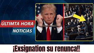 Download Lagu HACE 1 MINUTO: Trump enfurece mientras el Congreso exige su renuncia MP3