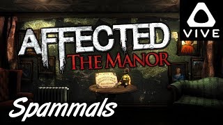 Affected The Manor | BEST HAUNTED HORROR YET! (HTC Vive VR) screenshot 5