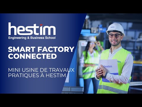 MINI USINE DE TRAVAUX PRATIQUES À HESTIM | SMART FACTORY CONNECTED | learning by doing