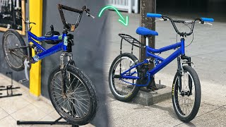 Increible RESTAURACION😱 bicicleta de 1 DOLAR🤑