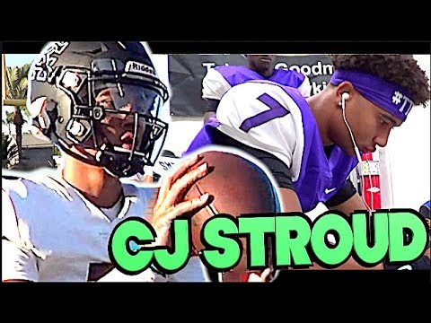 Elite 11 MVP CJ Stroud ( Rancho Cucamonga , CA) Senior SZN Highlights | Vol. 1 |