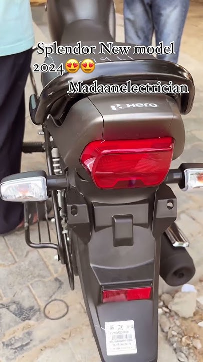 splendor new bike model
