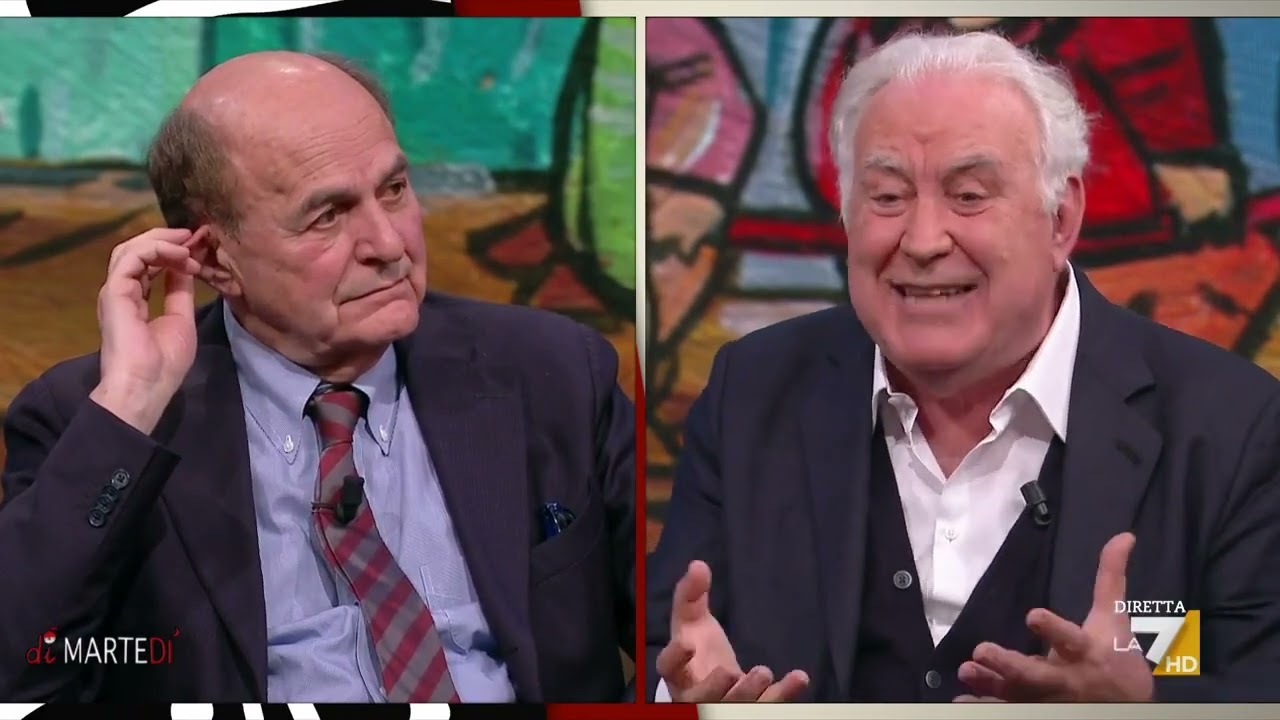 L'intervista a Pier Luigi Bersani e Michele Santoro
