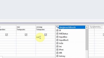 Adatbázis-kezelés - 2020. május közép Teljesitok