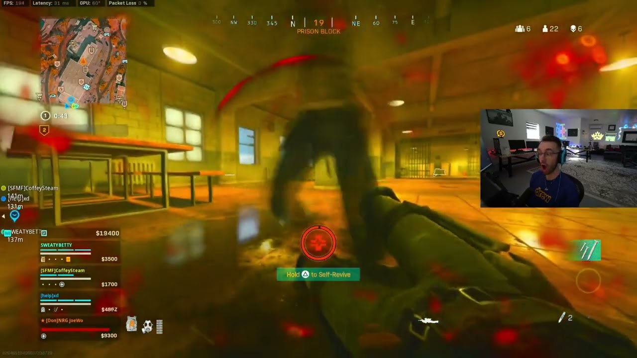 JOEWO GETS OUTPLAYED BY AN INSANE KNIFE THROW (TOP WARZONE FUNNY MOMENTS & BEST HIGHLIGHTS)