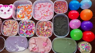 Mixing Old Slime And Stuff From Balloons - Izabela Stress