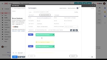 Using Ebsta sales cadences for account based marketing