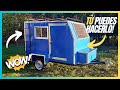 Como fabricar MINI CASA RODANTE - MICRO CAMPER CHILE 2020  (Parte 1)