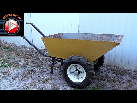 Тачка двухколесная своими руками