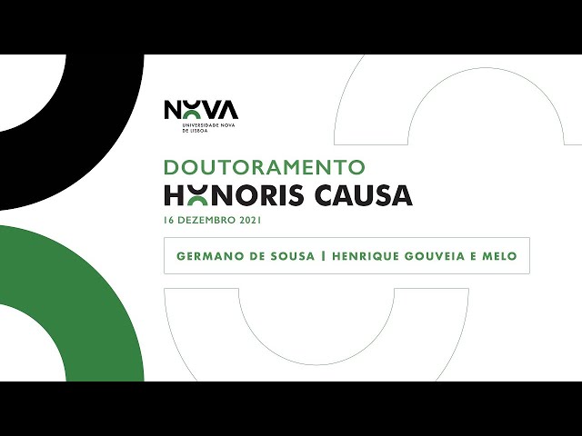 Doutoramento Honoris Causa - Germano de Sousa e Henrique Gouveia e Melo