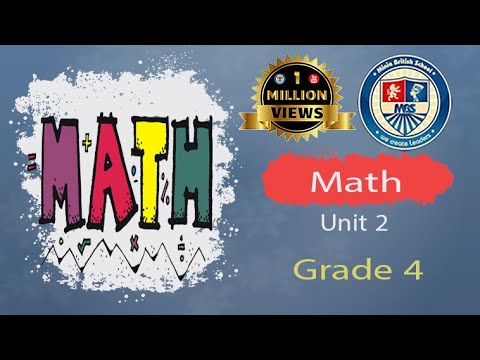 Unit 2, Math, grade 4